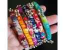 Fabric Bangles with ghungroos