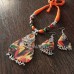  Fabric Jewellery with tussar silk pendant