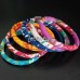 Fabric bangles in Multi-coloured prints