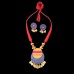 Purple khan fabric costume jewelry online