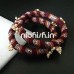Khan fabric bangles in beautiful maroon colour border