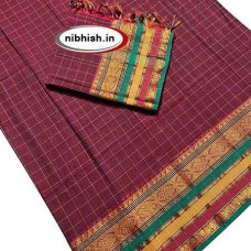 Narayan Peth dress Material in Maroon colour Narayan Peth dress Material in Maroon colour