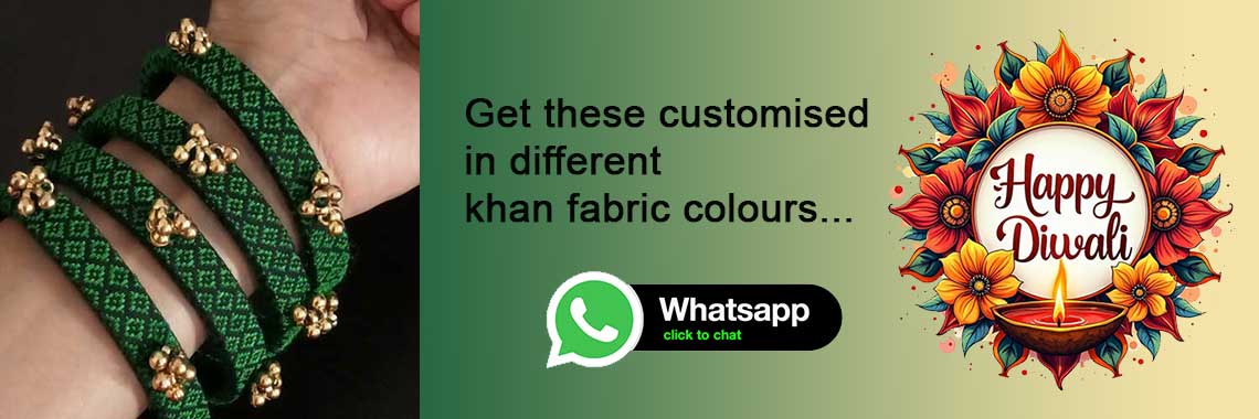 Khan fabric bangles