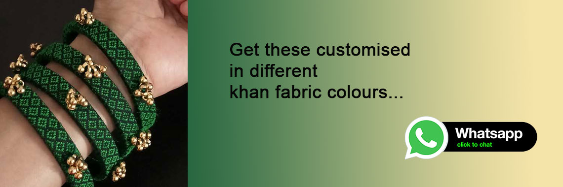 Khan fabric bangles