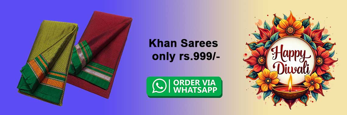 Khan saree Diwali offer