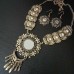 Antique gold western jewellery set