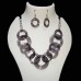 Oxidised western necklace for women