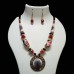 Western Jewellery with shaded black-red beads