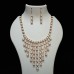 Western and contemporary jewelry with matt off-white stones